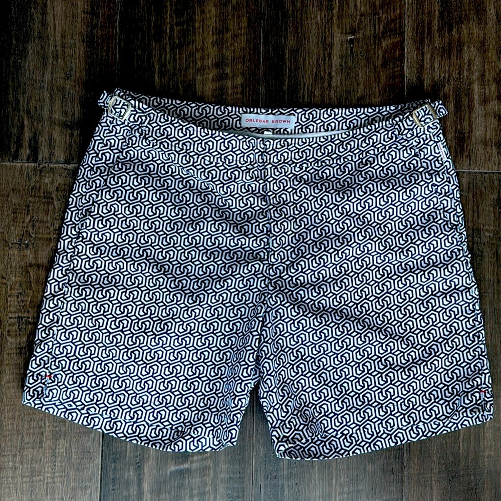 Orlebar Brown Patterned Swim Trunks - image 4